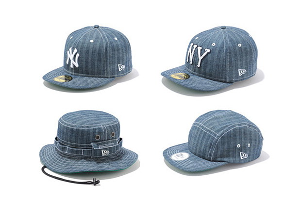 New Era Japan 2013春夏 Denim Herringbone Collection 帽款系列