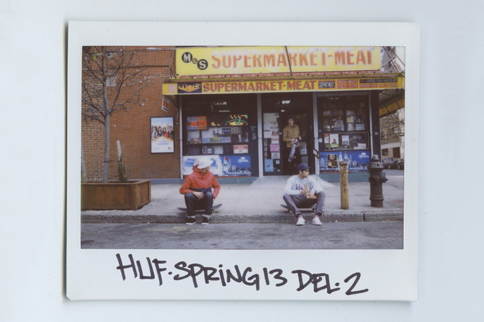 Brian Kelley 掌镜拍摄 HUF 2013 第二波春季单品造型搭配 Lookbook