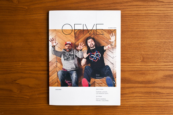 O FIVE Magazine Issue 3 featuring Pharrell Williams & Pedro Winter