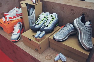 Nike 与 MOMOT 合作打造 Air Max Reinvented Installation 装置展览