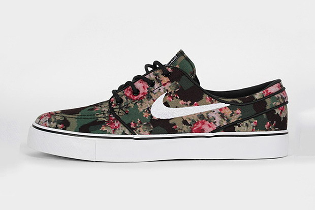 Nike SB 2013春夏 Zoom Stefan Janoski “Digital Floral” 鞋款