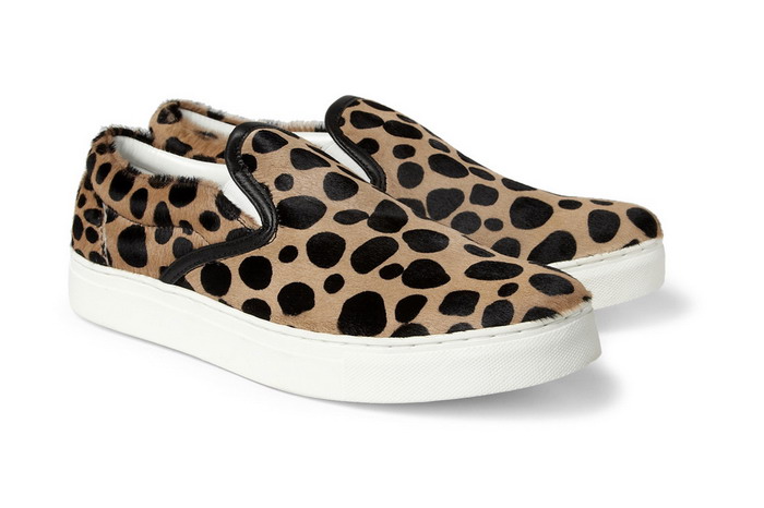 UNDERCOVER 2013春夏 Leopard Print Ponyskin Slip-Ons 鞋款