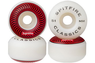 Supreme × SPITFIRE 全新滑板轮