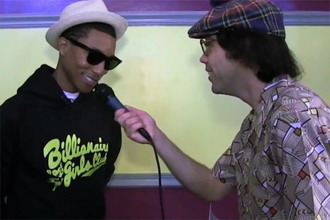 Nardwuar 访问 Pharrell Williams 视频曝光