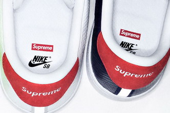Supreme × Nike SB Tennis Classic 联名别注鞋履预览