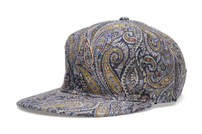 YMC × Ebbets Field Flannels Long Visor Liberty Paisley Cap 联名帽款