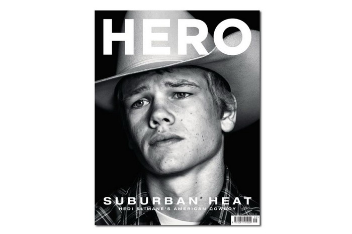 Hedi Slimane 为 HERO Magazine 拍摄 “American Cowboys” 特辑