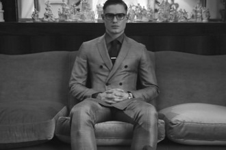 Marco Adamo Graziosi & Maria Host-Ivessich 掌镜拍摄 时装杂志《Io Donna Italia》时装短片 “A Single Man”