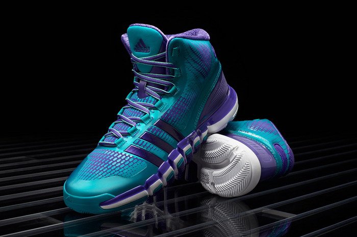 adidas Crazyquick Teal/Purple 全新配色鞋款