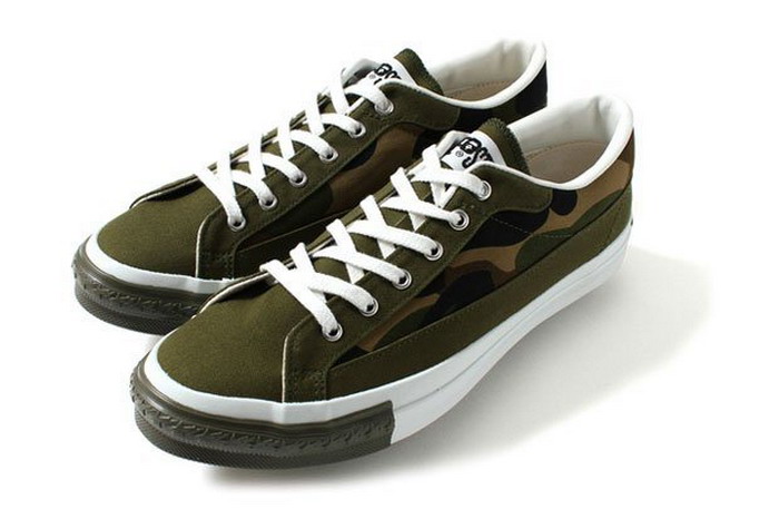 A Bathing Ape APESTA COURT Camo/Black 全新鞋款