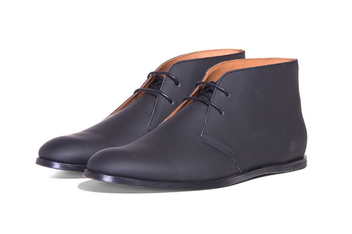 Opening Ceremony M1 Black Rubberized Leather 新靴款