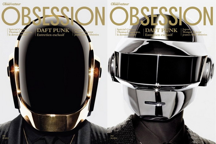 Daft Punk 登上 Obsession Magazine 五月号封面