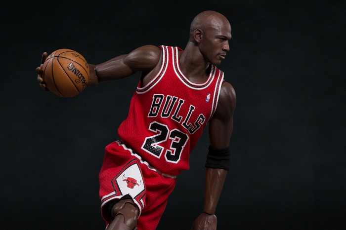 ENTERBAY 全新 Michael Jordan 1/6 Scale “#23 Away” Figurine 蜡像级限量收藏人偶