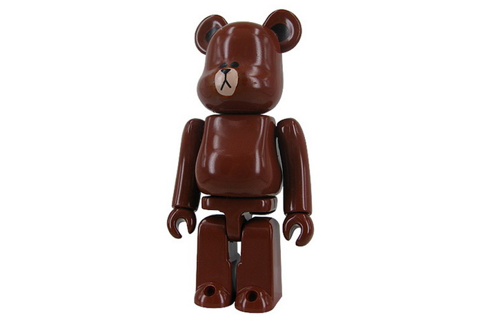 LINE × Medicom Toy 100% & 400% Be＠rbrick 玩偶