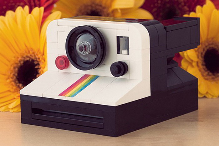 Chris McVeigh 打造乐高 LEGO Polaroid OneStep SX-70 即影即有相机