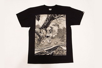 BOUNTY HUNTER × PUSHEAD " Cleanse the Bacteria " 18周年纪念短Tee