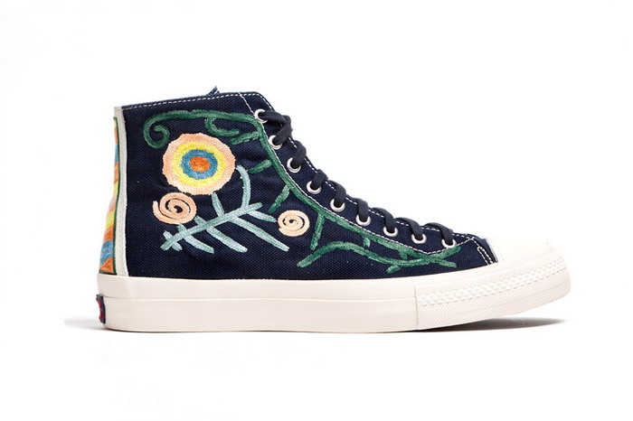 visvim 2013春夏 SKAGWAY Canvas Embroidery 鞋款