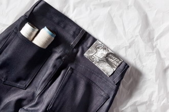 Naked & Famous Indigo Weird Guy “Paper” Denim  独占限量丹宁裤款