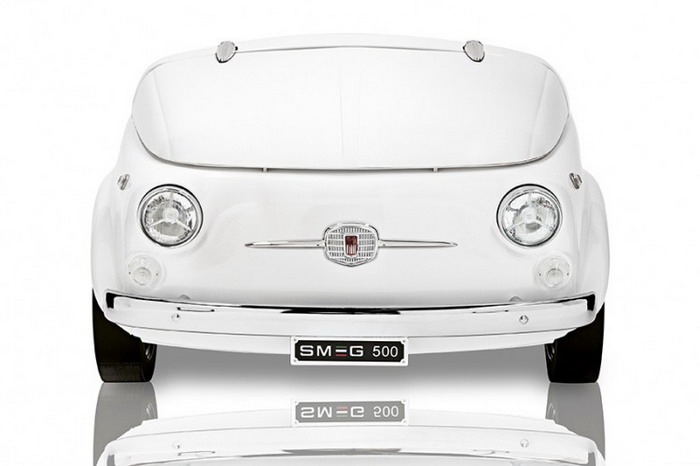 Fiat × Smeg “Smeg 500″ 迷你冰箱