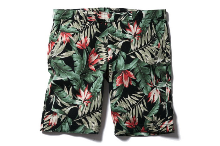 SOPHNET. 2013夏季 Flower Pattern Short Pant 印花短裤