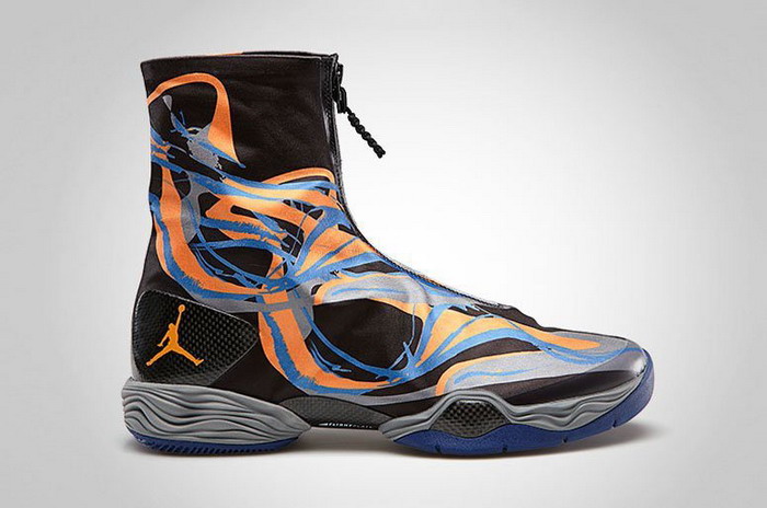 Air Jordan XX8 Black/Bright Citrus-Cool Grey-Deep Royal 鞋款