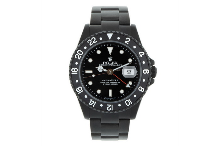 Black Limited Edition by Alejandro Alcocer 系列定制 Rolex GMT Master II 腕表