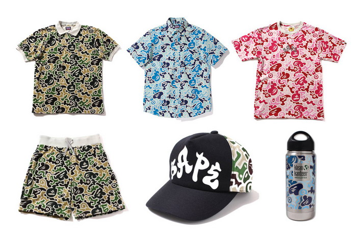 A Bathing Ape 2013春夏 “HIEROGLYPH CAMO” 系列发表