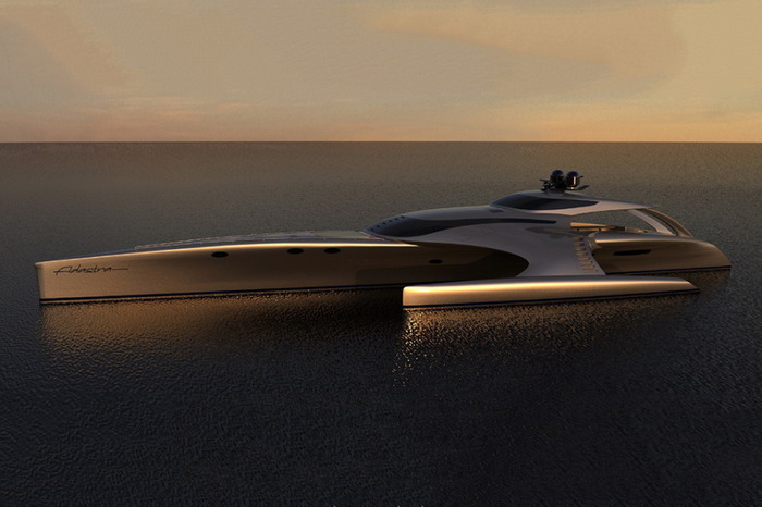 设计师 John Shuttleworth 打造超级游艇 Adastra Superyacht