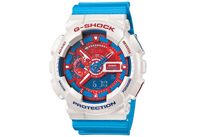 Casio G-Shock 2013夏季 “Red, White and Blue” 系列表款