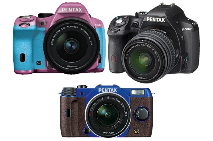 宾得 Pentax 发布新款数码单反 K-50 与 K-500，超轻巧型无反 Q7 也跟着登场
