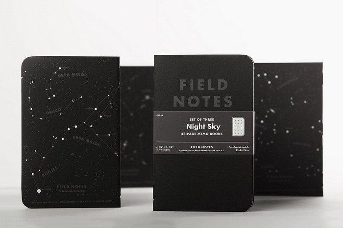 Field Notes「Night Sky」笔记本