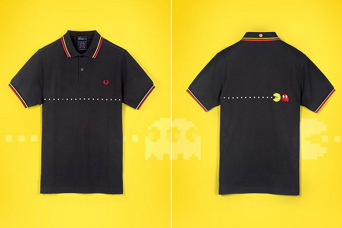 PAC-MAN × ten_do_ten × Fred Perry 2013春夏 联乘系列作品