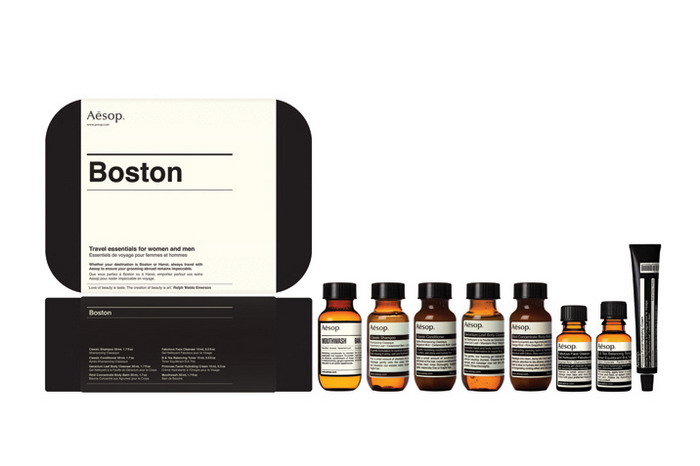 Aesop “Boston” & “London” 旅行套装