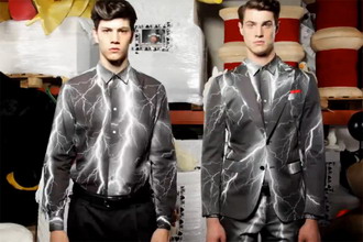 Moschino Uomo 2014 春夏系列形象视频「#MANIMATION」