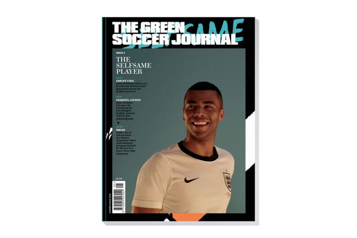 《The Green Soccer Journal》最新一期由 Ashley Cole 担任封面人物