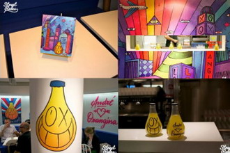 Orangina × André 橙子苏打水发布会