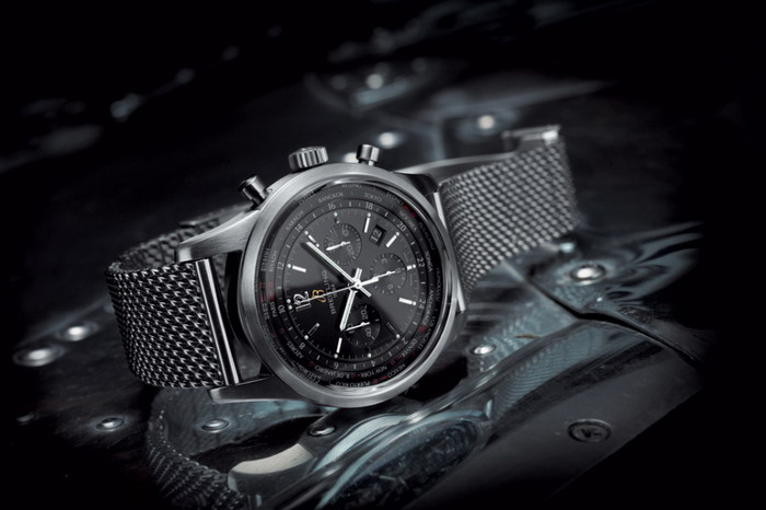 Breitling Transocean Unitime Pilot 飞行员计时腕表