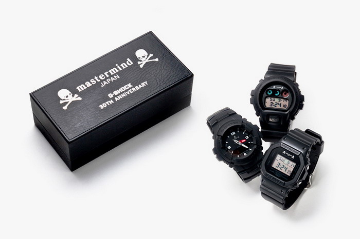 mastermind JAPAN × Casio G-Shock 30 周年纪念手表系列