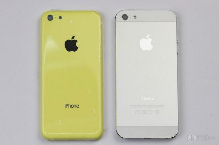 廉价版 iPhone 对比 iPhone 5 大小基本相似