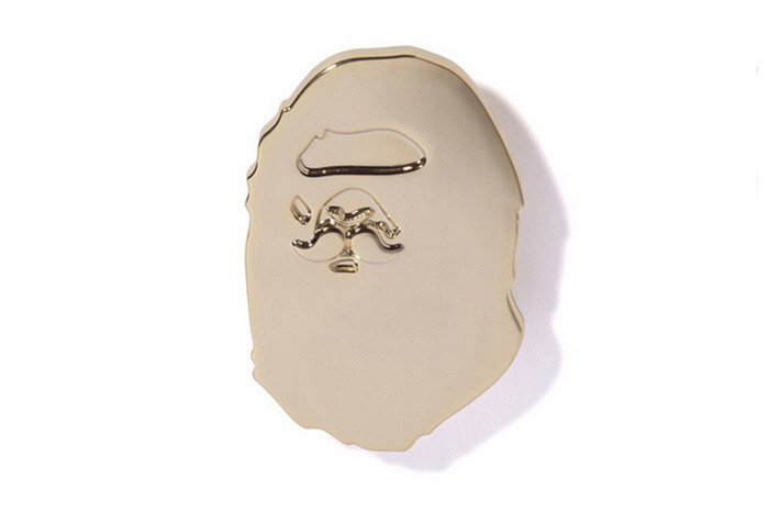 Mr. Bathing Ape 2013秋冬 APE HEAD 猿人头别针