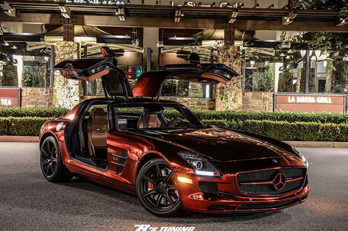 钢铁侠 Mercedes-Benz SLS AMG by R's Tuning 车款