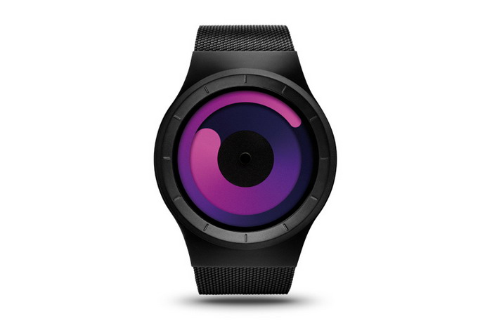 ZIIIRO Mercury Black-Purple Watch 概念腕表