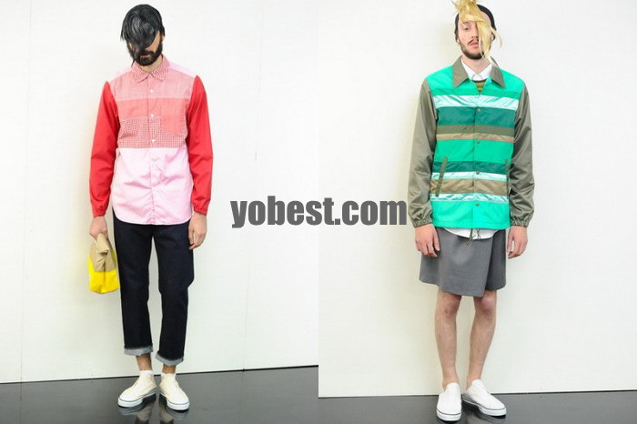 GANRYU COMME des GARCONS 2014 春夏系列造型搭配 Lookbook