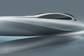 梅塞德斯·奔驰 Mercedes-Benz 打造“水上银箭”豪华游艇
