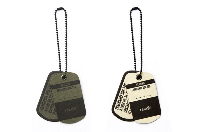 NEXUSVII × retaW FRAGRANCE DOG TAG 香薰片