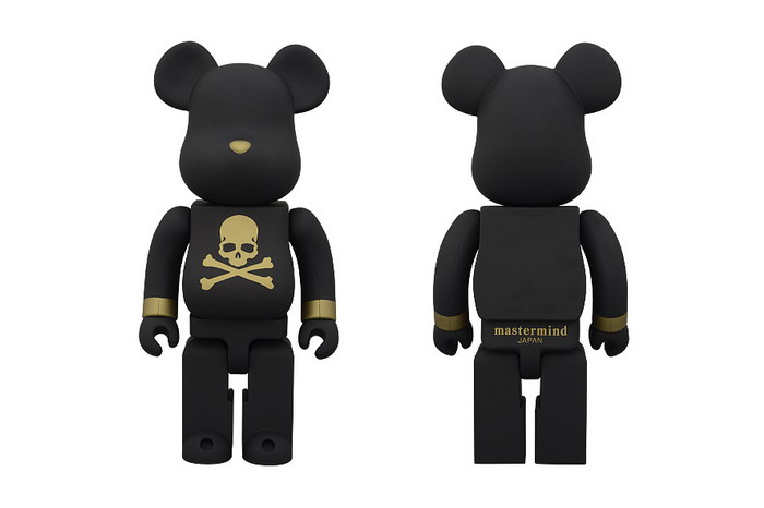mastermind JAPAN × SENSE × Medicom Toy 400% Bearbrick 三方联名公仔