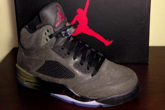 Air Jordan 5 Fear 鞋款细节再现
