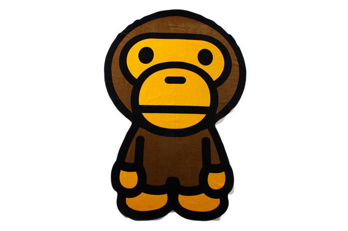 A Bathing Ape MILO BIG BATH TOWEL 浴巾