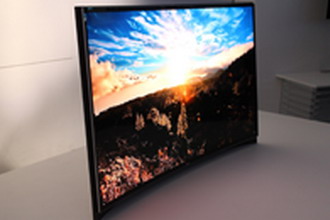 三星55英寸曲面OLED电视正式上市 售价55000元