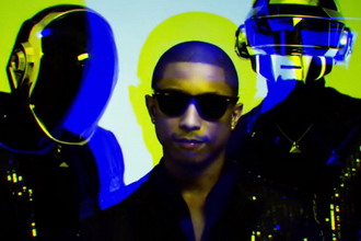 Pharrell Williams × Daft Punk 拍摄 VIBE 杂志封面